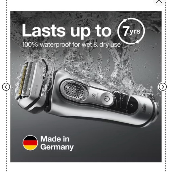 Series 9 Men's Electric Shaver - Silver - Picture 12 of 16